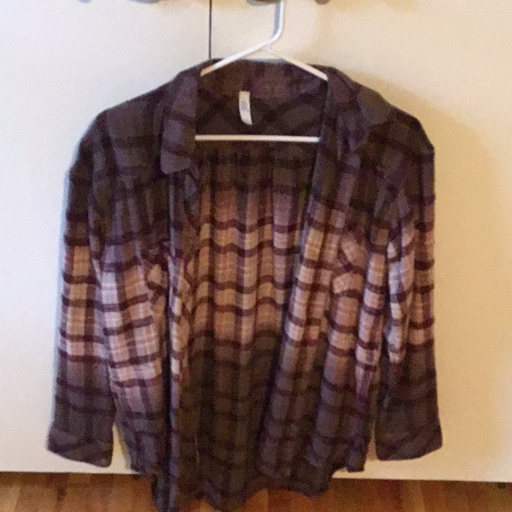 Free people flannel top